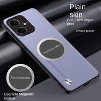 For Huawei Honor 400 Pro Case Soft Vegan Leather Magnetic Protective Back Cover Case For Honor 400 Lite Honor400 Pro Phone shell For Honor 400 Pro šviesiai violetinė spalva