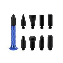 Super PDR Tools Car Paintless Care Tool New Color Blue Set Metal Tap Down Pen Hand Hammer Auto Dent Repair Tool Kit MPT-H120 black