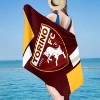 Torino Fc Crest Design Microfiber Beach Towel, Lightweight And Quick-Dry, for Summer Travel, Beach Essential, Swimming Pool 70cmx140cm(27x55inch)