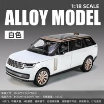 1:18 2022 SV SUV Alloy Car Diecast Model Children's Toy Kids Gift Birthday Present For Boys Trendy Display gray