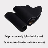 Toyota Corolla Dashboard Sun Shade Mat for 26 Models - Sun Protection Pad for Center Console black