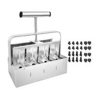 Planting Soil Press Set With Comfortable Handle To Create Ideal Starter entities For Strong Development 1 gray