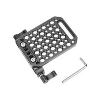 KIMRIG Multi-Functional Tripod Mounting Cheese Plate Baseplate With 360 Swivel 15mm Rod Clamp Adapter For Dslr Photo Studio black
