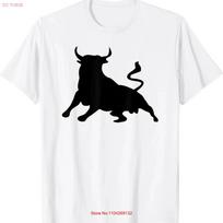 Spanish Bull Proud Spaniard Toro Espa Ol Cotton T Shirt Made In Usa Vintage Slightly Streetwear Casual L black