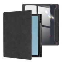 Case for Onyx Boox Note Air4 C, 10.3-inch (2024 model),Ultra-thin, lightweight linen-textured leather smar juoda
