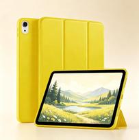 Tzion Case for Apple iPad (A16) 11th Generation 11 Inch 2025,for iPad 10th Generation 10.9 Inch 2022 Magnetic Flip Smart Cover (Banana Yellow,iPad 10th 11th (A16)) bananų geltonos spalvos