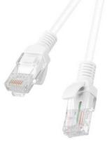 Tinklo kabelis Lanberg Patchcord CAT.6 UTP PCU6-10CC-1000-W RJ-45, RJ-45, 10 m, balta sp.