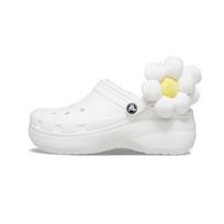 Crocs Classic Cloud Warm Cotton Decoration Clogs Women Clogs Colorful 209236-90H 38-39 white