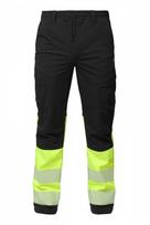 Kelnės BoSafety COMFORT Hi-vis Class 1  4-way stretch