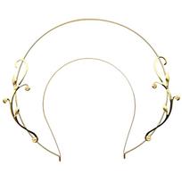 2 Layered Angel Holy Shape Hair Hoop Cute Christmas Hair Holder New Year Party Costume Headwear for Adult auksas