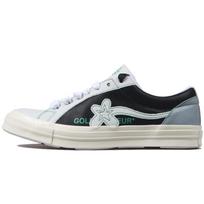 Golf Le Fleur x Converse One Star Small Flower Low-Top Canvas Shoes Unisex Black Grey 41.5