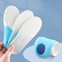 Children's Foam Sports Insoles Massage Soft Sports Insoles Running Foot Shoe Inserts Soles Arch Support Orthopedic Cushion 22-23 balta