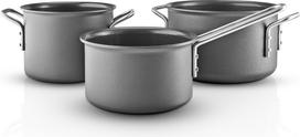 Eva Trio Puodų rinkinys Grey Line su puodu su Slip-Let danga 3 komp.
