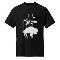 Buffalo Bills Mafia T-shirt The Godfather Logo. NFL FOOTBALL M white