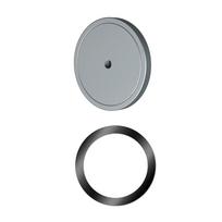 Magsafe 1/4  tvirtinimo magnetinio trikojo adapteris su sriegio skylute, fotografijos stabilizatorius, universalus kameros trikojo telefono laikiklio priedas sidabras