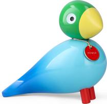 Kay Bojesen Medinė dekoracija Story Bird Joy, mėlyna-žalia