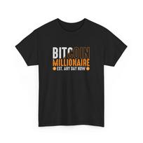 Bitcoin Money T-Shirt – Funny Crypto Investor Blockchain BTC Graphic Tee 3XL white