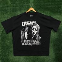 Scream Ghostface Lives Horror Movie Oversized Tee Size Large XL black