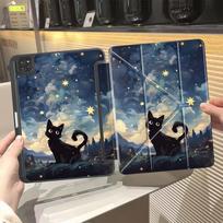 Tablet Case For iPad Air 4 5 M3 M2 1 2 M4 11inch Pro 2025 Mini 6 7 Pro 11th 10th 9th 8th 7th 12.9inch Holder Cover Cute Cartoon iPad Mini 7 8.3 gray