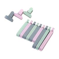12 Food Grade Plastic Bag Clamps Bag Sealing Clips for Organizing Snacks Spices and Baking Ingredients 1 white