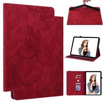 Leather Case for Samsung Galaxy Tab A11 A9 + 8.7 Plus S5e T720 Tablet Cover Tab A 10.1 T510 A8 X200 X115 10.5 A7 Lite 10.4 Case Tab S4 10.5 T835 raudona