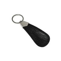 Metal Shoehorn Mini Shoe Horns Shoe Lifter Portable Travel ShoeHorn with Leather Handle Deduction Shoehorn for Keychain žalia
