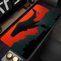 Mousepad New Death Stranding 2 MousePads Keyboard Pad Mouse Mat Gamer Soft Office Carpet Table Mat Desktop PC game Big Mouse Pad 30cmx60cm(11.8x23.6inch) red