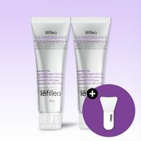 Refileo Calming Balance Milky Collagen Wrapping Mask (Includes 1 Mini Brush), 2 pcs gray