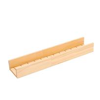 Wooden Guinea Pig Ramp for Cage Hamster Ladder Toy 31.1 Inch Guinea Pig Cage Floor Link Bridge for Hamster Rats beige