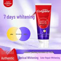 Colgate Optic White Color Correcting Whitening Toothpaste purple