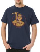 Miner IV Mens T-Shirt Miner Miner Buddy Mine Miner Mining 4XL black