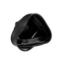 2pc Headlight Dust Cover Seal Cap LED HID Retrofit kit 55mm/70mm/80mm/90mm/95mm black