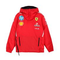 Puma Ferrari Team Series Versatile Soft Skin-Friendly Hooded Jacket Men jackets Red 763939-01 M red
