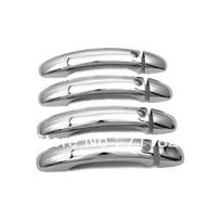 Car Styling Chrome Door Handle Cover Keyless Version For Volkswagen For VW Touareg 1st Gen. 2002-2010 gray