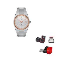 TISSOT Men's PRX Watch T137.407.21.031.00 Regular Watch Box white