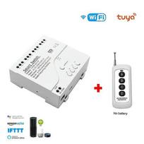 Tuya WIFI/Zigbee Smart Switch Module 4 Channel Timer Switch Module RF433 10A Relay Switch Support Alexa Google Home Smart Life
