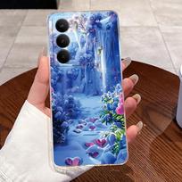 Casing For Realme C71 Case RMX5303 Silicone Aesthetic Cute Cat Cartoon Fashion Astronaut Transparent Cover C71 Realme Phone Case realme C71 blue