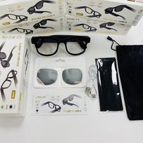 AIMB-V3 Smart Bluetooth Glasses: Anti-Blue Light Sunglasses with Interchangeable Lenses and HD Sound for Outdoor Sports. juoda