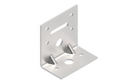 Sustiprintas kampas ARRAS, 60 x 35 x 60 x 2 mm, cinkuotas, 73619