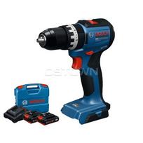 Akumuliatorinis smūginis gręžtuvas BOSCH Professional GSB 18V-52 , 18 V, komplekte 2x 2.0 Ah akumuli