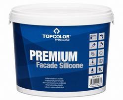 Fasadiniai dažai TOPCOLOR Premium Facade Silicone, 9 l