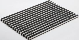 Batų valymo grotelės ACO Vario 2.0, 75 x 50 cm, veltinio juostelių grotelės, antracito spalva, 30084