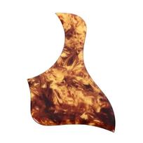 Thickened Acoustic Guitar Pickguard Clear Amber Scratch Plate Guitar Pickguard  Acoustic Guitar brown