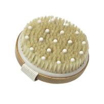 Nuum Cosmetics Anti-Cellulite Dry Brush detoksikuojantis masažinis kūno šepetys, 1 vnt.