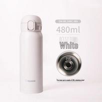 Zojirushi SM-WL48C-WA 316L Stainless Steel One-Touch Insulated Bottle gray