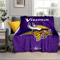 Vikings Team Spirit Portable Blanket/Soft Blanket Bedding Blanket Suitable for Travel Camping Living Rooms Offices Sofas Fan Gifts 75x90cm
