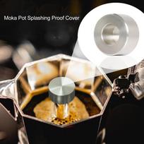 Splashing Proof Moka Pot Splashing Proof Cover Stainless Steel Coffee Pot Splash Cap  Coffee Shop