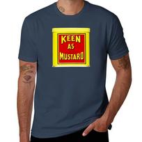 Keen as Mustard TShirt Urban Style Casual Short Sleeve Top 3XL brown