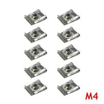 Zinc Plated Rivet Nut Flat Head Nutsert Cap M 4 - M 8 Threaded Rivet  For Screw Bolt M 4 10 PC