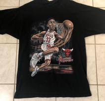 Scottie Pippen Basketball Men T-shirt Black Unisex S to 5XL XL gray